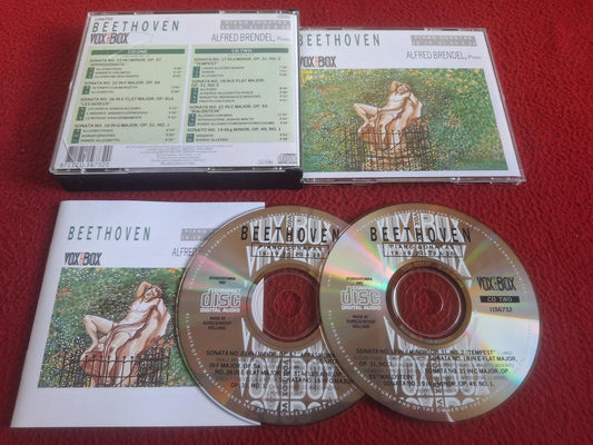 BEETHOVEN ALFRED BRENDEL, PIANO CD BOX