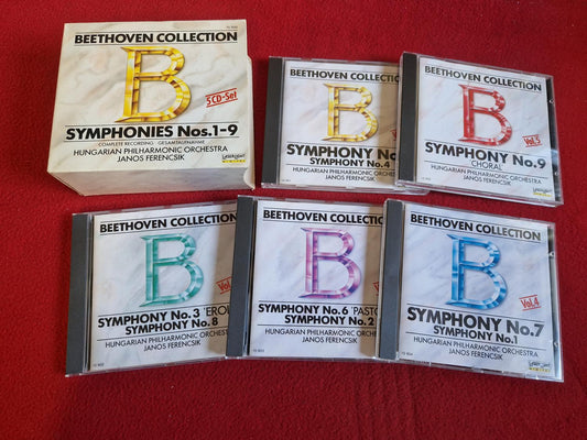 BEETHOVEN COLLECTION SYMPHONIES NOS. 1 - 9 CD BOX