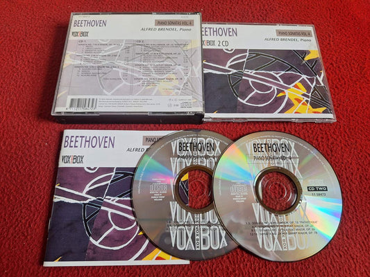 BEETHOVEN PIANO SONATAS VOL 4 ALFRED BENDEL PIANO CD BOX