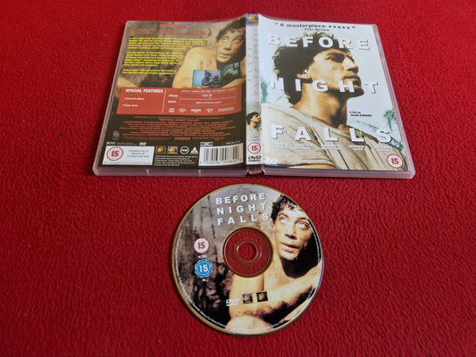 BEFORE NIGHT FALLS DVD