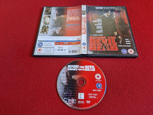 BEFORE THE DEVIL KNOWS YOU'RE DEAD DVD