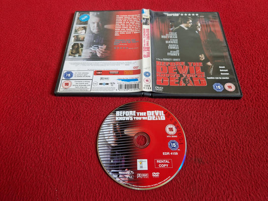 BEFORE THE DEVIL KNOWS YOU'RE DEAD DVD