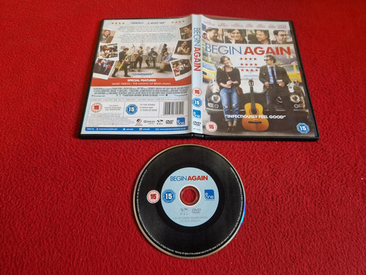 BEGIN AGAIN DVD