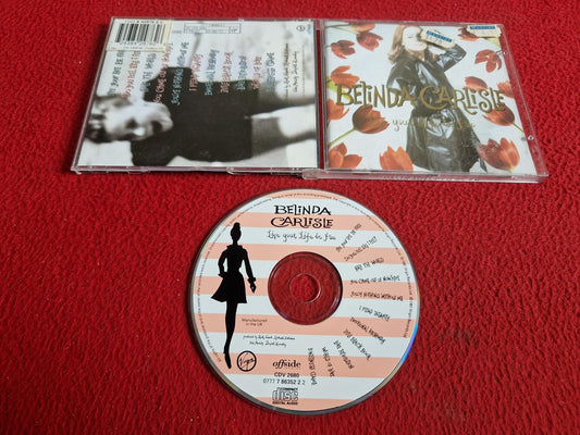 BELINDA CARLISLE LIVE YOUR LIFE BE FREE CD