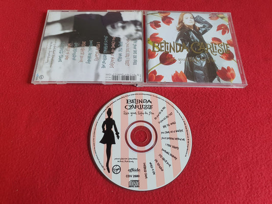 BELINDA CARLISLE LIVE YOUR LIFE BE FREE till CD