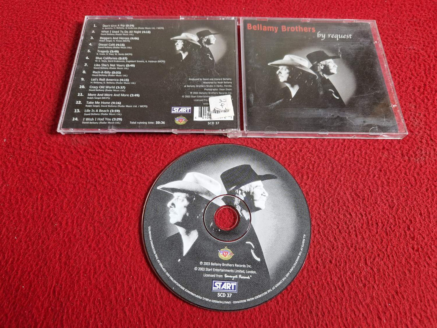 BELLAMY BROTHERS BY REQUEST CD