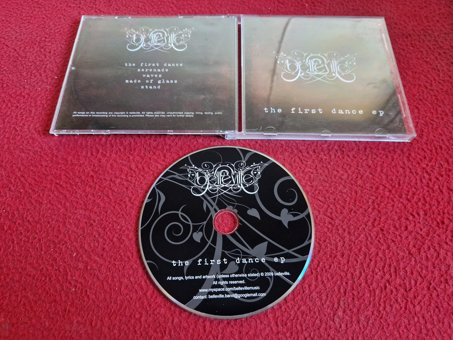 BELLEVILLE THE FIRST DANCE EP CD