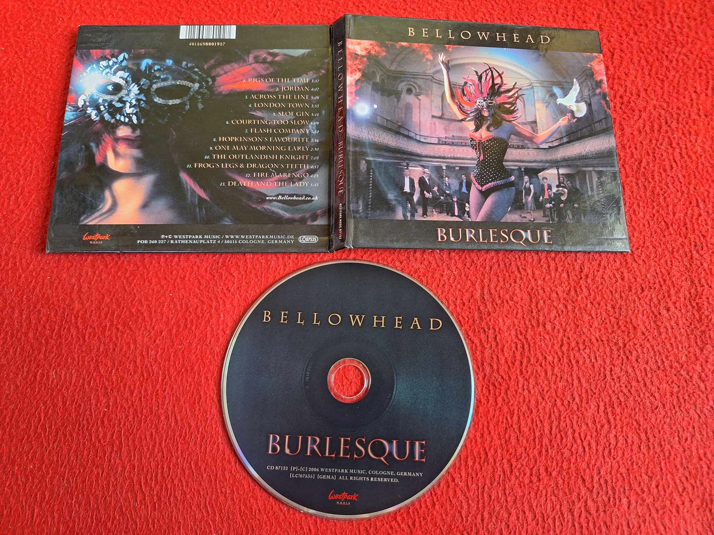 BELLOWHEAD BURLESQUE CD