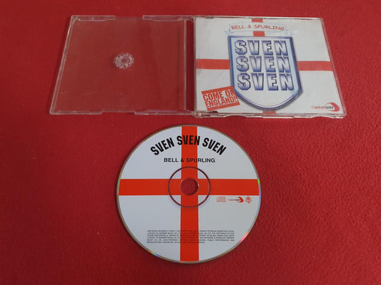 BELL & SPURLING SVEN SVEN SVEN (COME ON ENGLAND) SINGEL till CD