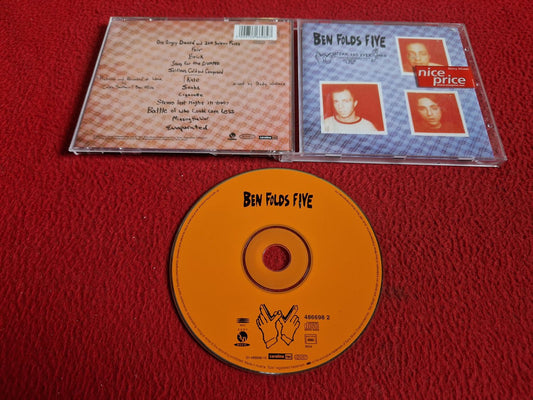 BEN FOLDS FIVE WHATEVER AND EVER AMEN CD