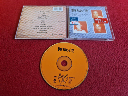 BEN FOLDS FIVE WHATEVER AND EVER CD