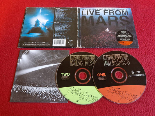 BEN HARPER & THE INNOCENT CRIMINALS LIVE FROM MARS CD