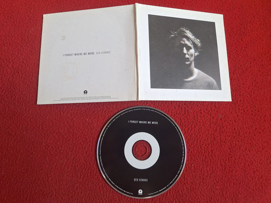 BEN HOWARD I FORGET WHERE WE WERE CD