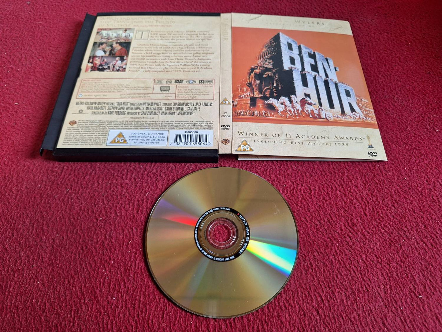 BEN HUR [ SNAPCASE ] DVD