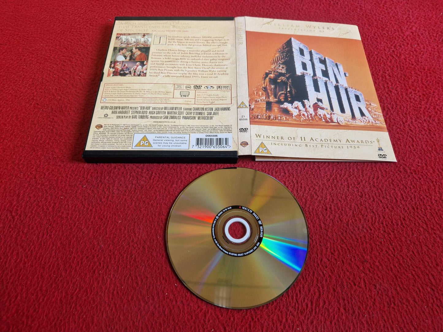 BEN HUR [ SNAPCASE ] DVD