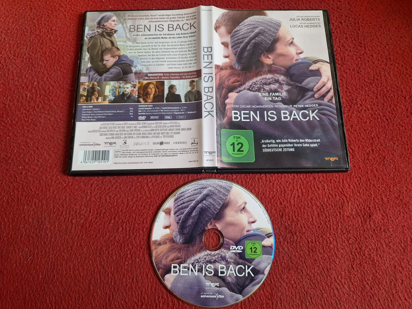 BEN IS BACK [ TYSK UTGÅVA - ENGELSKT TAL / TEXT ] DVD