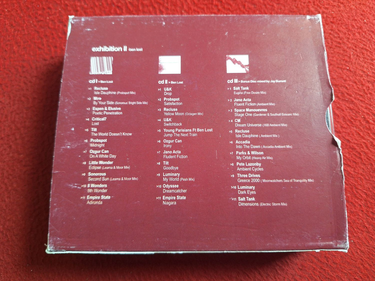 BEN LOST EXHIBITION II CD BOX