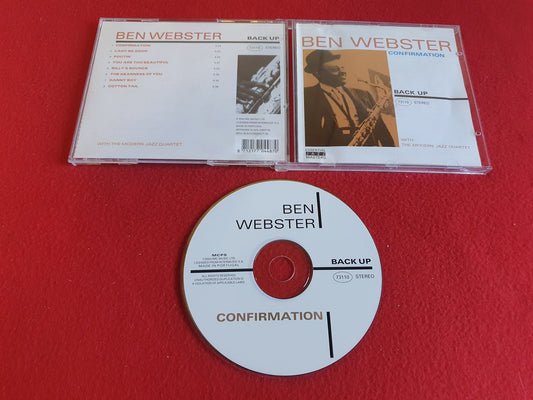 BEN WEBSTER CONFIRMATION till CD