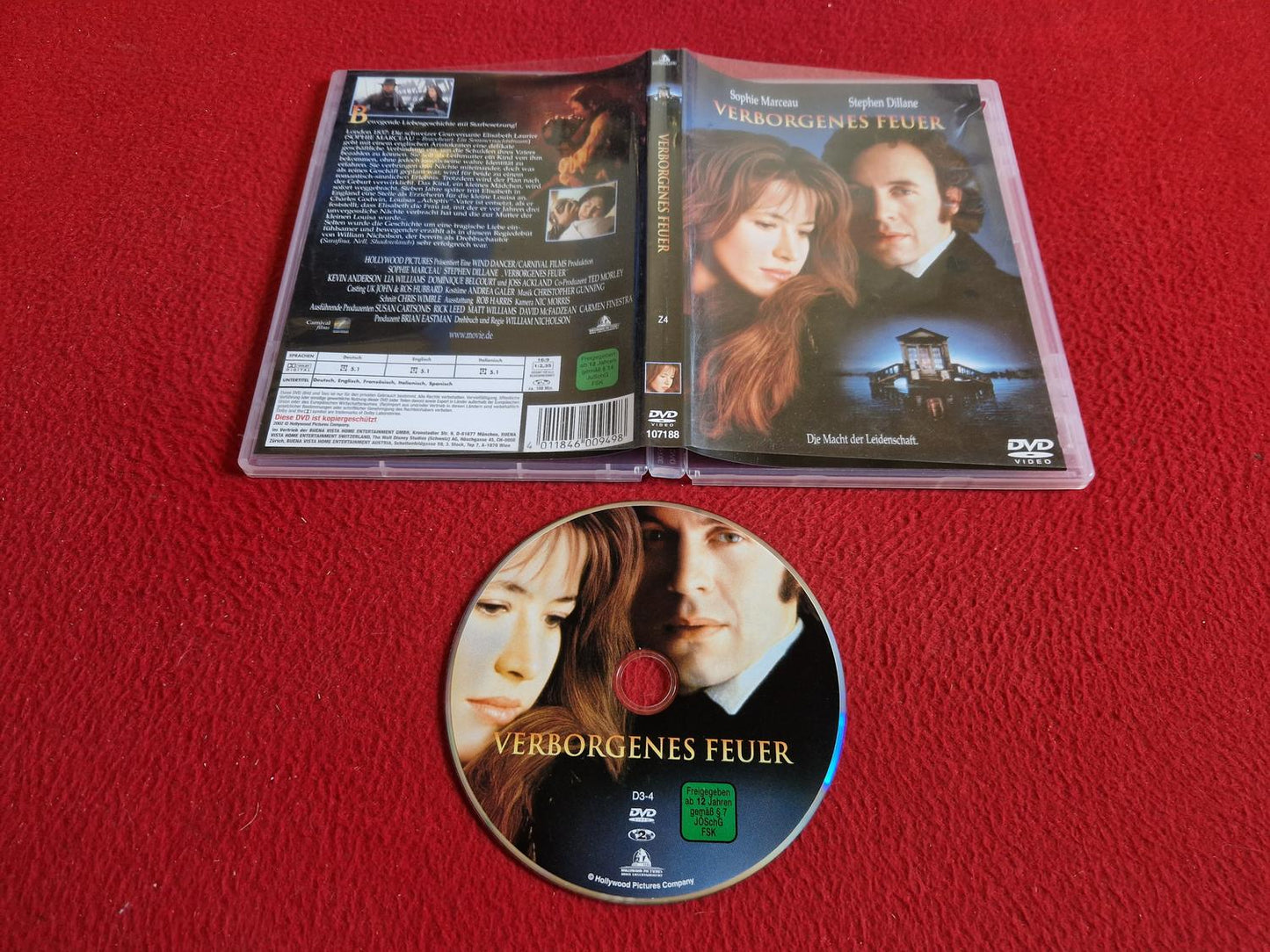 BERBORGENES FEUER [ TYSKT / ENGELSKT TAL / ENGELSK TEXT ] DVD