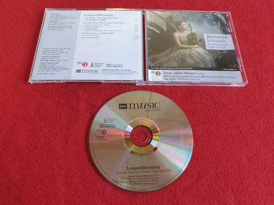 BERNSTEIN SERENADE FACSIMILE PRELUDE FUGUE & RIFFS - ANNE AKIKO MEYERS till CD