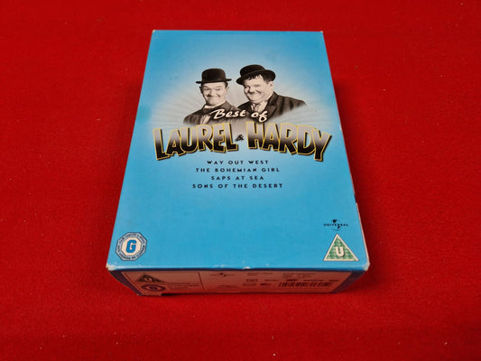 BEST OF LAUREL & HARDY WAY OUT WEST THE BOHEMIAN GIRL mfl BOX till DVD