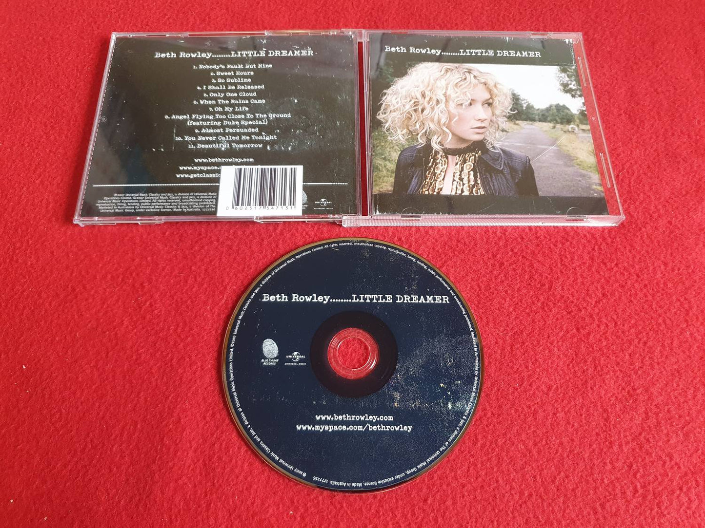 BETH ROWLEY LITTLE DREAMER till CD