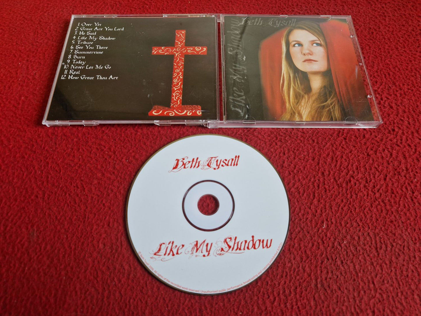 BETH TYSALL LIKE MY SHADOW CD