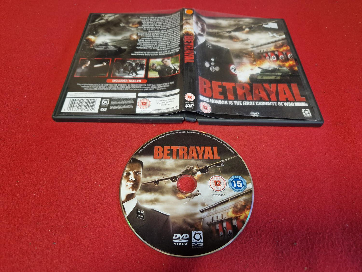 BETRAYAL till DVD