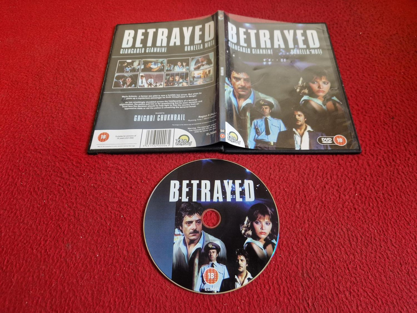 BETRAYED DVD