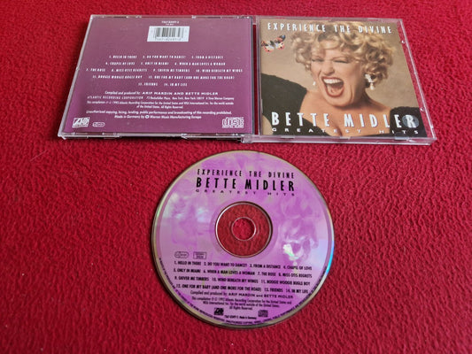 BETTE MIDLER EXPERIENCE THE DIVINE BETTE MIDLER GREATEST HITS CD