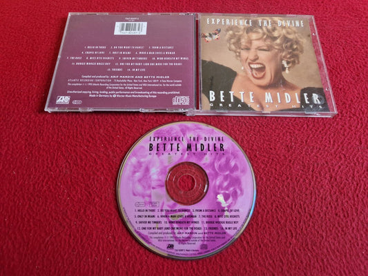 BETTE MIDLER EXPERIENCE THE DIVINE GREATEST HITS CD