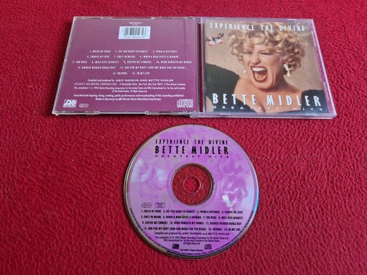 BETTE MIDLER EXPERIENCE THE DIVINE GREATEST HITS CD
