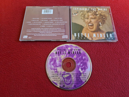 BETTE MIDLER EXPERIENCE THE DIVINE GREATEST HITS CD