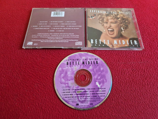 BETTE MIDLER EXPERIENCE THE DIVINE GREATEST HITS CD
