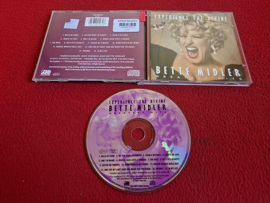 BETTE MIDLER EXPERIENCE THE DIVINE GREATEST HITS CD