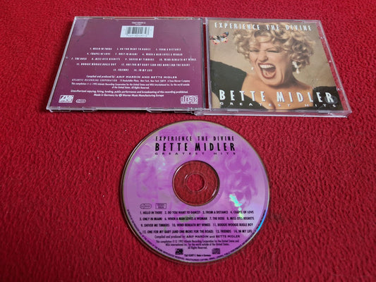 BETTE MIDLER EXPERIENCE THE DIVINE GREATEST HITS CD