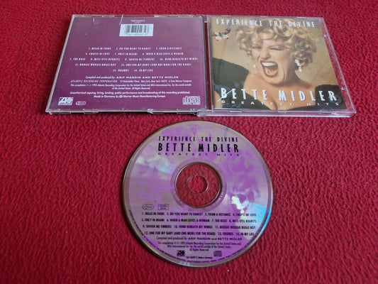 BETTE MIDLER EXPERIENCE THE DIVINE GREATEST HITS CD