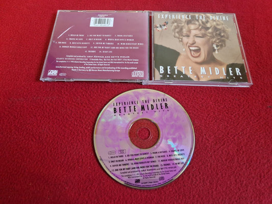 BETTE MIDLER EXPERIENCE THE DIVINE GREATEST HITS CD