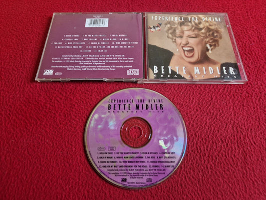 BETTE MIDLER EXPERIENCE THE DIVINE GREATEST HITS CD