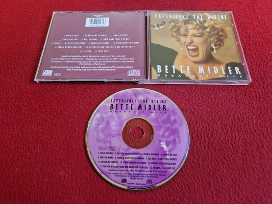 BETTE MIDLER EXPERIENCE THE DIVINE GREATEST HITS CD