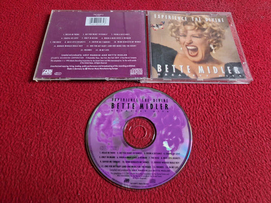BETTE MIDLER EXPERIENCE THE DIVINE GREATEST HITS CD