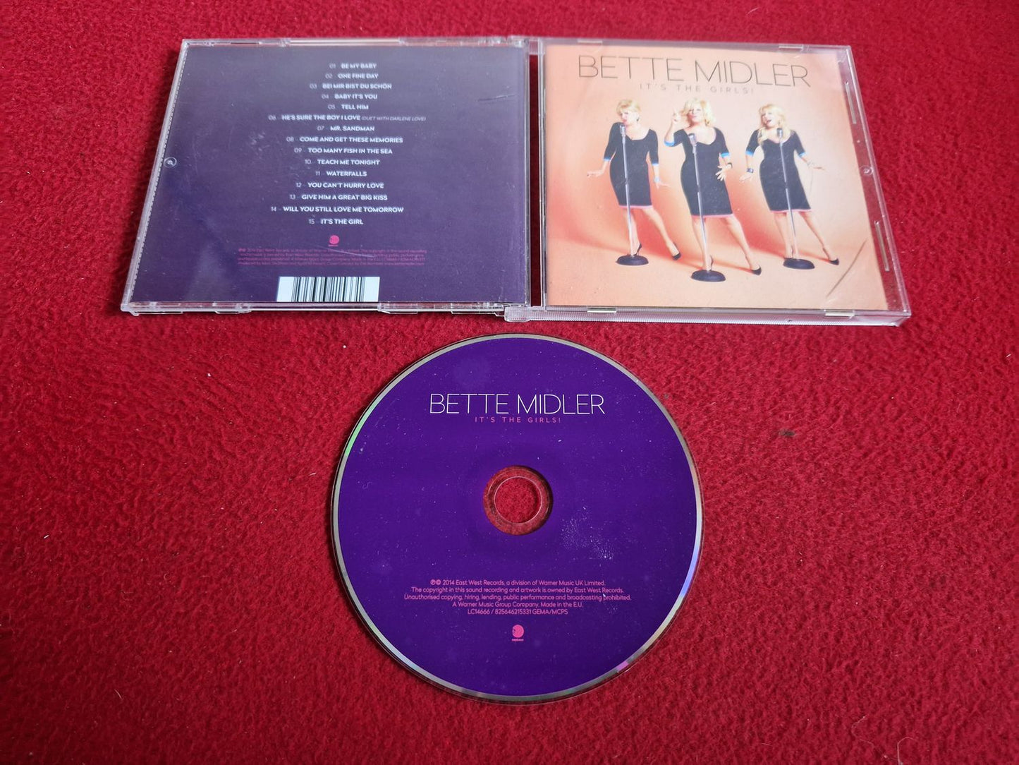 BETTE MIDLER IT'S THE GIRLS CD