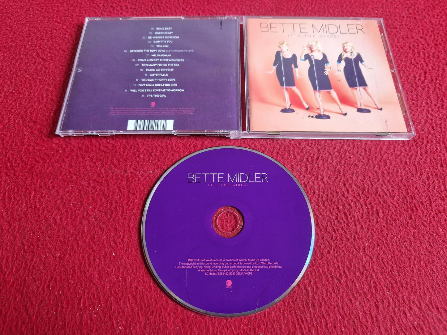 BETTE MIDLER IT'S THE GIRLS CD