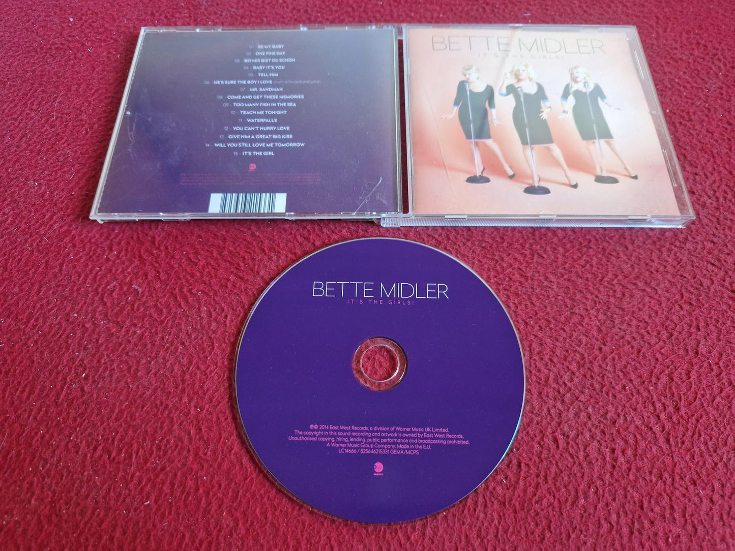 BETTE MIDLER IT'S THE GIRLS! CD