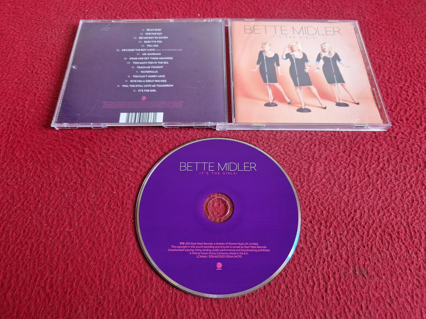 BETTE MIDLER IT'S THE GIRLS! CD