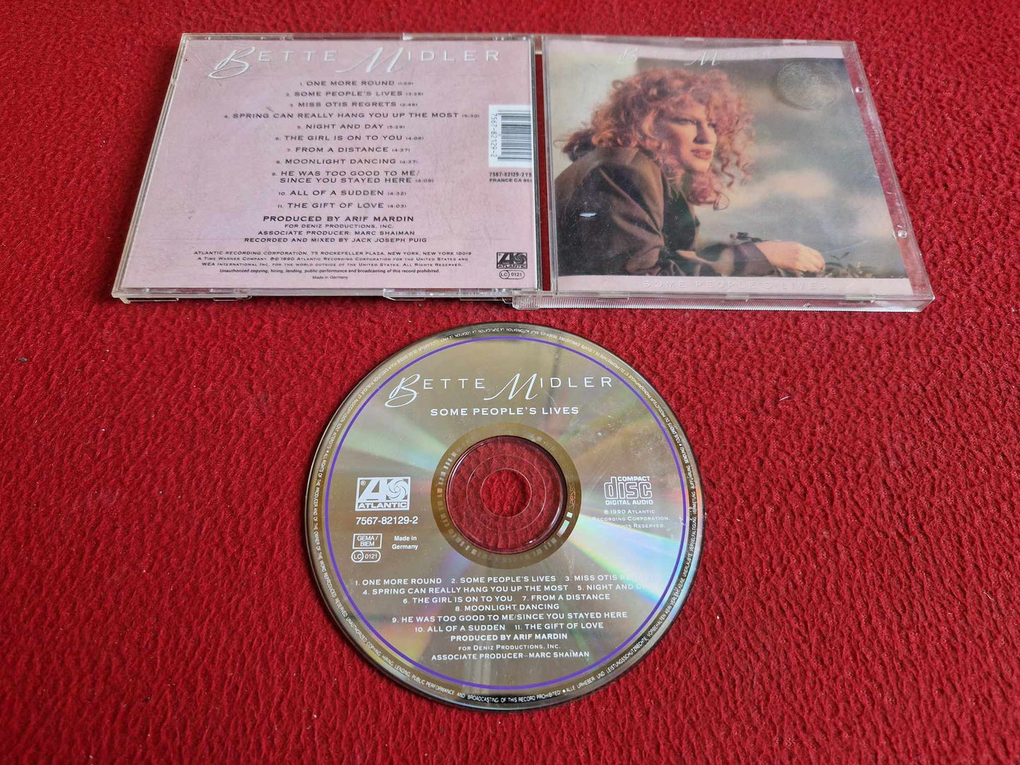 BETTE MIDLER SOME PEOPLE'S LIVES CD