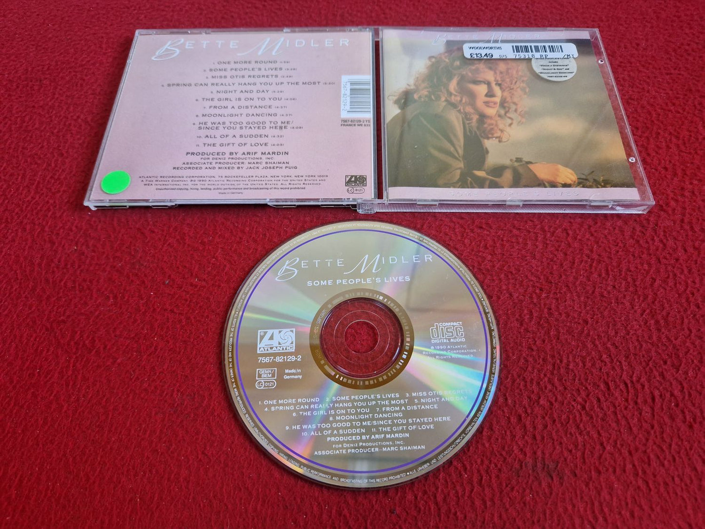 BETTE MIDLER SOME PEOPLE'S LIVES CD