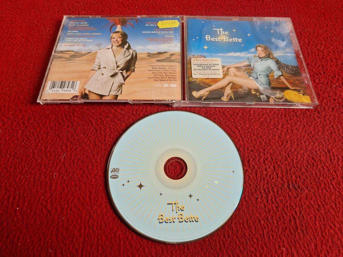 BETTE MIDLER THE BEST BETTE CD
