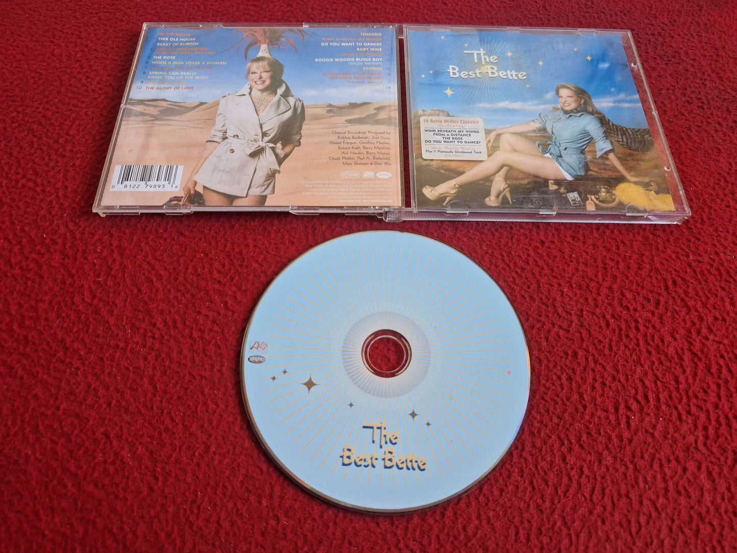BETTE MIDLER THE BEST BETTE CD