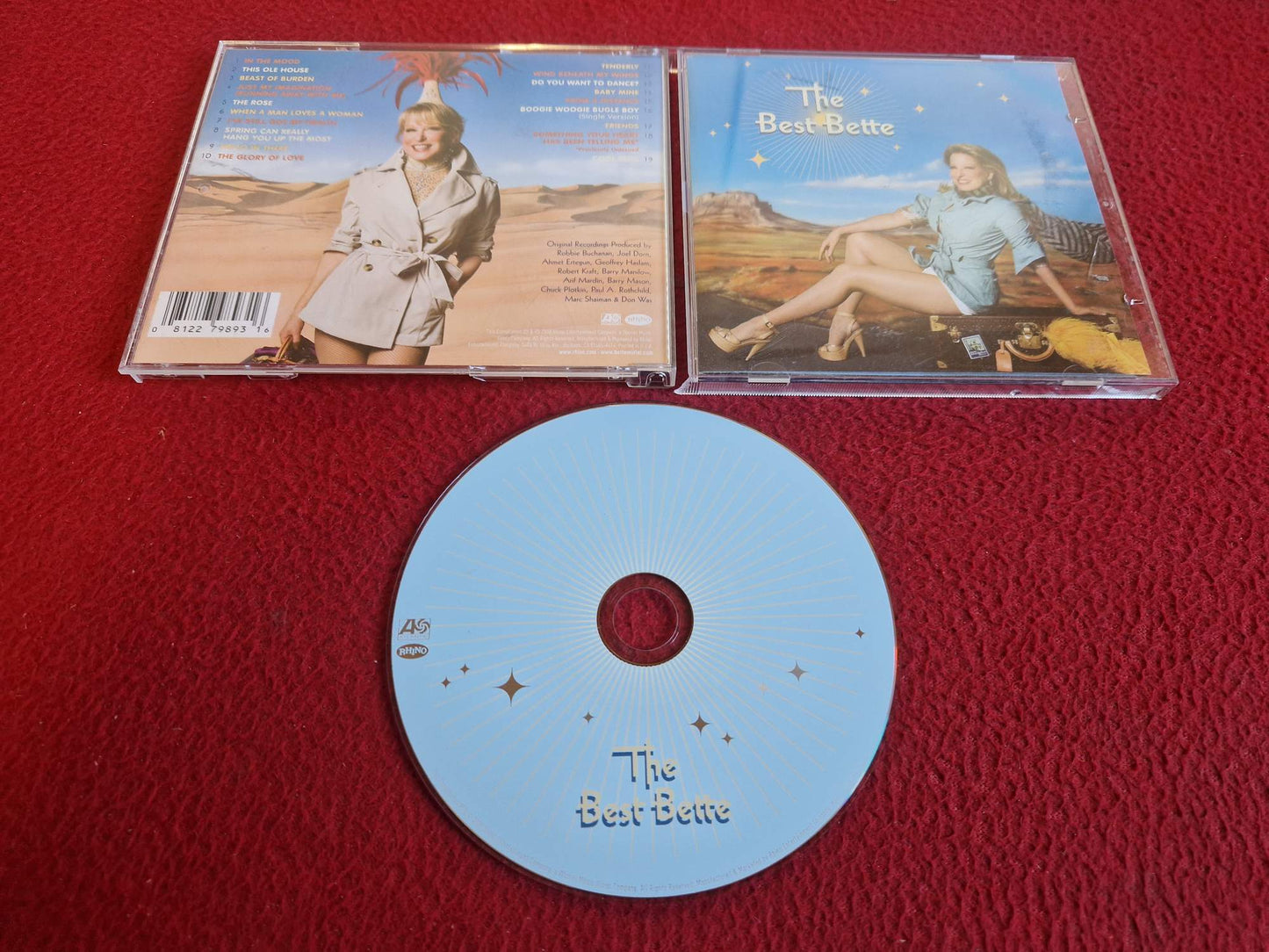BETTE MIDLER THE BEST BETTE CD